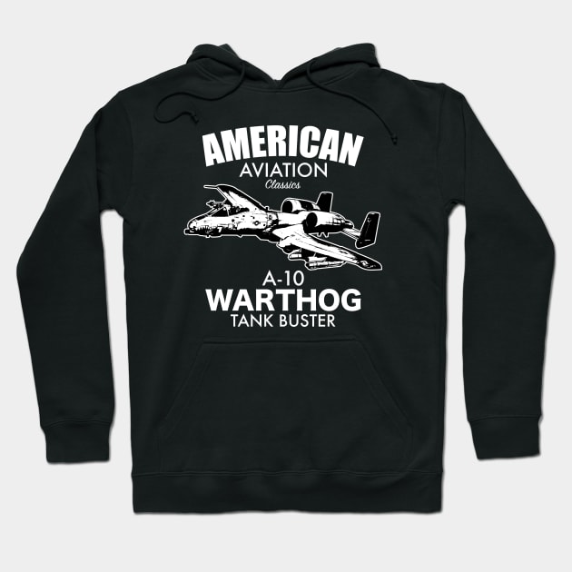 A-10 Warthog Hoodie by Tailgunnerstudios